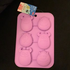 Monsters Inc Mike and Sully silicone cake mold from Japan NWT